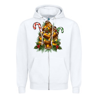 White football tree christmas Zipper Hoodie - RanaPortraitStore