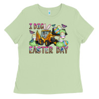 Matcha I Dig Easter Day Ladies Tee - CowhideDigitalArt