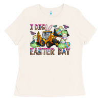 Bone I Dig Easter Day Ladies Tee - CowhideDigitalArt