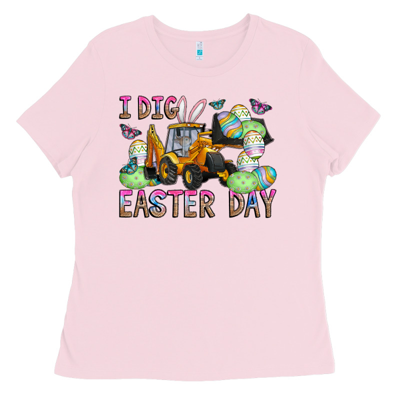 I Dig Easter Day Ladies Tee by CowhideDigitalArt | Teevron