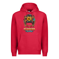 Cardinal blessed mama messy bun Premium Hoodie - BarkalooDesign
