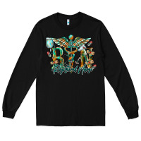 Black registered nurse Long Sleeve Tee - RacoonDesign