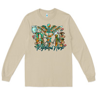 Mushroom registered nurse Long Sleeve Tee - RacoonDesign