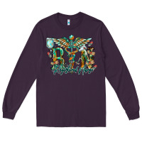 Plum registered nurse Long Sleeve Tee - RacoonDesign