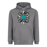 Storm cowhide aztec gemstone Heavyweight Hoodie - RanaPortraitStore