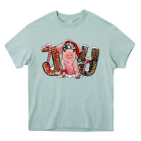 Arona joy with pig Heavy Core Tee - RanaPortraitStore