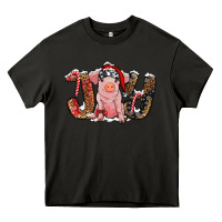 Asphalt joy with pig Heavy Core Tee - RanaPortraitStore