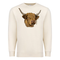 Highland Cow Premium Sweatshirt | Teevron