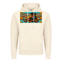 Vintage Artic rottweiler with sunflowers license plate Vintage Hoodie - Artiststas