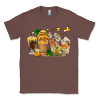 Chestnut Honey Bee Coffee Cups Classic Tee - FaDigitalArtStudio