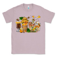 Lilac Honey Bee Coffee Cups Classic Tee - FaDigitalArtStudio