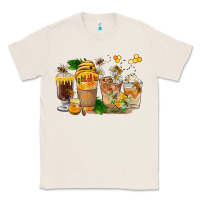 Natural Honey Bee Coffee Cups Classic Tee - FaDigitalArtStudio