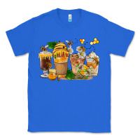 True Royal Honey Bee Coffee Cups Classic Tee - FaDigitalArtStudio