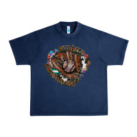 Navy Autism Awareness Baseball Urban Heavy Tee - CowhideDigitalArt