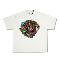 Pistachio Autism Awareness Baseball Urban Heavy Tee - CowhideDigitalArt