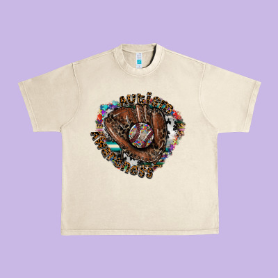 Autism Awareness Baseball Urban Heavy Tee Designed By Cowhidedigitalart