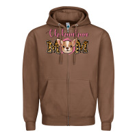 Chestnut Chihuahua Mom Zipper Hoodie - Jasminsmagicworld