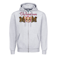 Heather Grey Chihuahua Mom Zipper Hoodie - Jasminsmagicworld