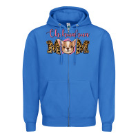 True Royal Chihuahua Mom Zipper Hoodie - Jasminsmagicworld