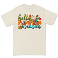 Bone hello pumpkin season Premium Tee - BundleAndBundleShop