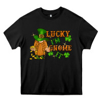 Black lucky i'm gnome it St. Patricks Day Heavy Core Tee - FaDigitalArtStudio