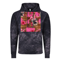 Cloud Black easter heifer with bunny ears seamless pattern Vintage Hoodie - Artiststas