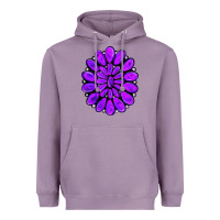 Purple Gemstone Jewelny Heavyweight Hoodie | Teevron