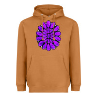 Meerkat purple gemstone jewelny Heavyweight Hoodie - RanaPortraitStore