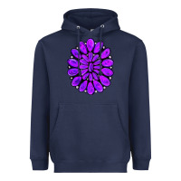 Navy purple gemstone jewelny Heavyweight Hoodie - RanaPortraitStore