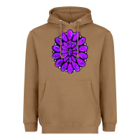 Toasted Coconut purple gemstone jewelny Heavyweight Hoodie - RanaPortraitStore