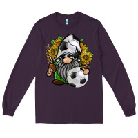 Plum soccer gnome Long Sleeve Tee - RacoonDesign