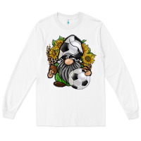 White soccer gnome Long Sleeve Tee - RacoonDesign