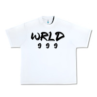 White wrld singer 999 black Urban Heavy Tee - baoMotion