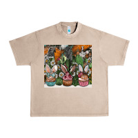 French Oak easter Urban Heavy Tee - CowhideDigitalArt