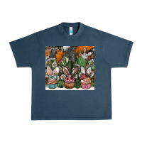 Midnight Navy easter Urban Heavy Tee - CowhideDigitalArt