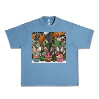 Pebble Blue easter Urban Heavy Tee - CowhideDigitalArt