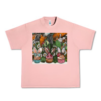 Salmon easter Urban Heavy Tee - CowhideDigitalArt