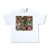 White easter Urban Heavy Tee - CowhideDigitalArt