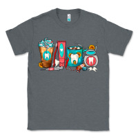 Charcoal Heather Dentist Coffee Cups Classic Tee - FaDigitalArtStudio