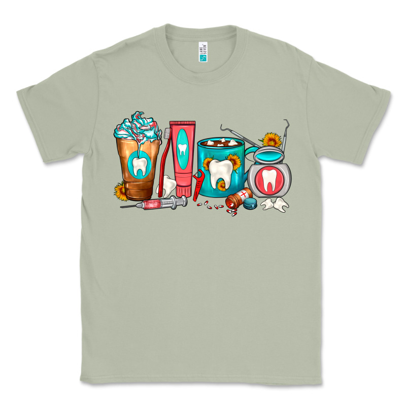 Dentist Coffee Cups Classic Tee by FaDigitalArtStudio | Teevron