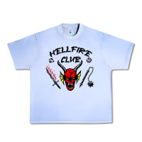 Grape Ice hellfire club strangerthings Urban Heavy Tee - baoMotion