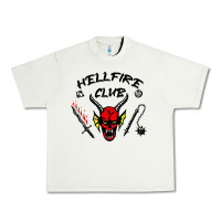 Pistachio hellfire club strangerthings Urban Heavy Tee - baoMotion