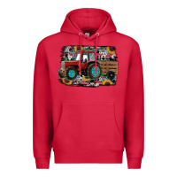 Cardinal western tracktor Premium Hoodie - RanaPortraitStore