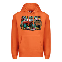 Carrot western tracktor Premium Hoodie - RanaPortraitStore