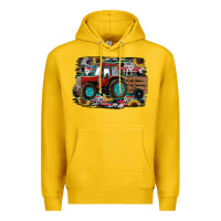 Lemon western tracktor Premium Hoodie - RanaPortraitStore