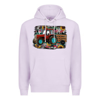 Lilac western tracktor Premium Hoodie - RanaPortraitStore