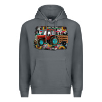 Rock western tracktor Premium Hoodie - RanaPortraitStore