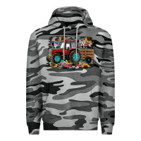 Slate Camo western tracktor Premium Hoodie - RanaPortraitStore
