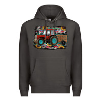 Smoke western tracktor Premium Hoodie - RanaPortraitStore