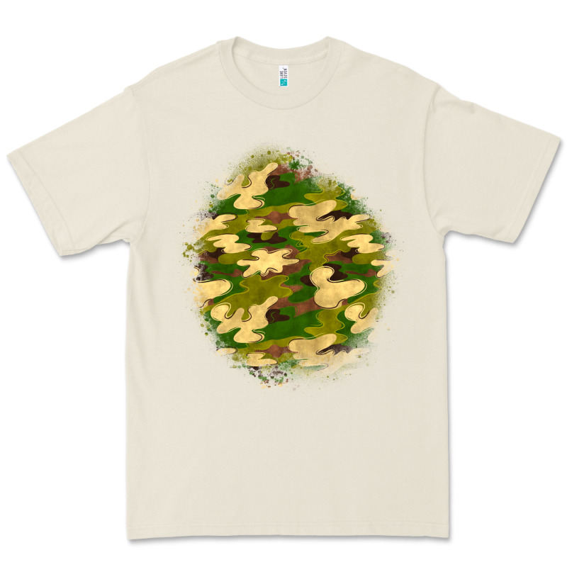 Camouflage Patch Premium Tee by BundleAndBundleShop | Teevron